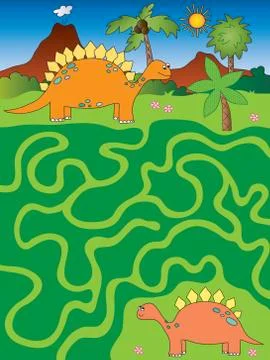 Game for children Stock Illustration