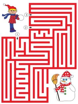 Game for children Stock Illustration