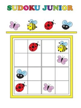 Game for children Stock Illustration