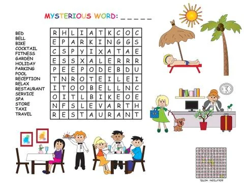 Game for children Stock Illustration