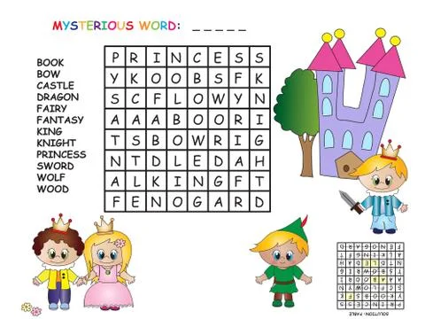 Game for children Stock Illustration