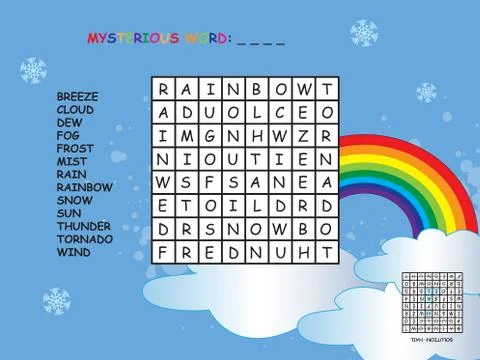 Game for children Stock Illustration