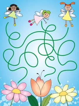 Game for children Stock Illustration