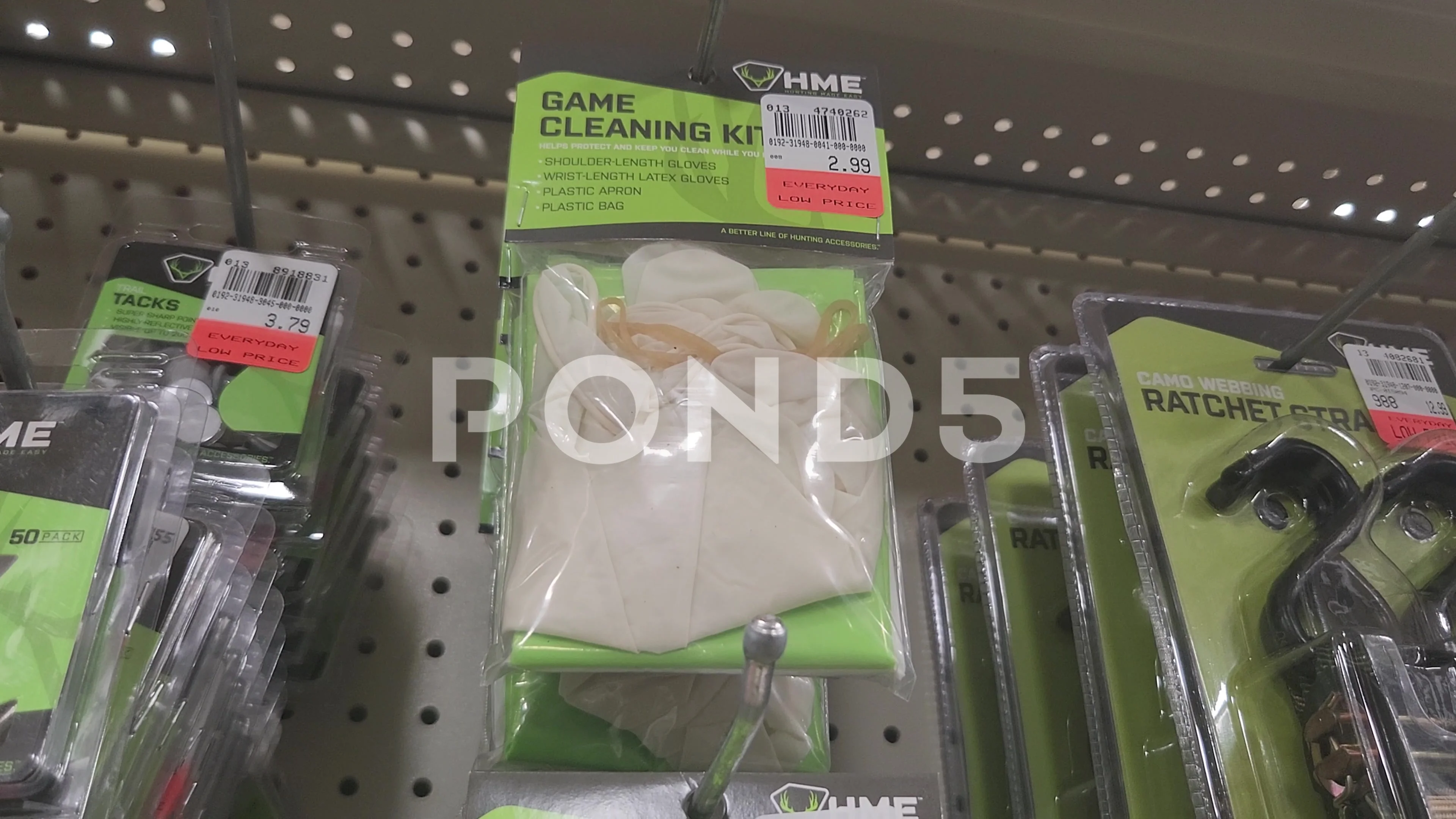 Game cleaning store gloves