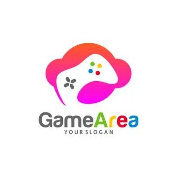 Game Cloud logo vector template, Creative Cloud Gamepad logo design concepts, Stock Illustration