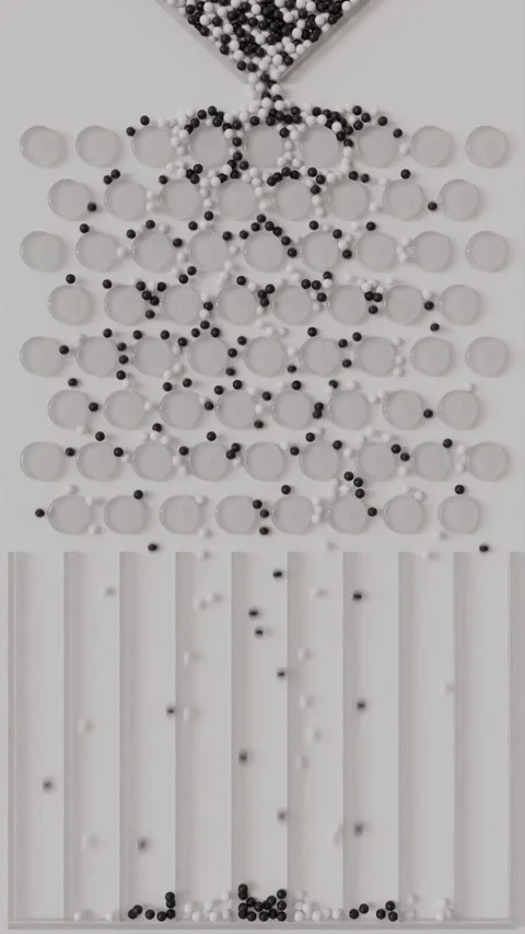 A Game of Collecting Balls Stock Footage 266993348
