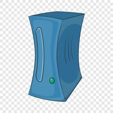 Game computer icon, cartoon style Stock Illustration