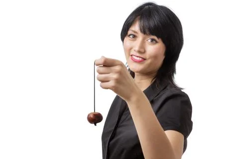 Game of conkers Foto stock