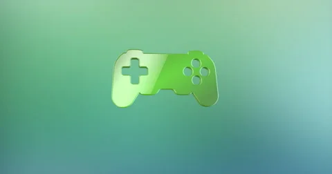 Game Console Color 3d Icon Stock-Footage 67350451