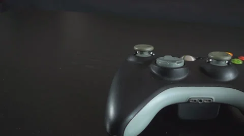 Game Console Controller Pan-Shot Stock Footage 35770118