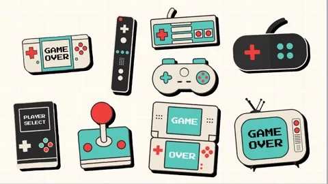 Game Console Element Stockmateriaal After Effects