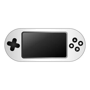 Game console icon cartoon vector. Control gamepad Stock Illustration