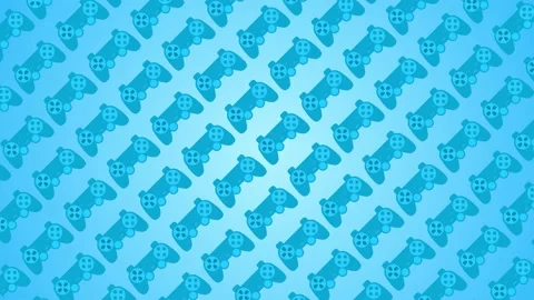 Game Console Icon pattern Background Seamless Stock Footage 139147111