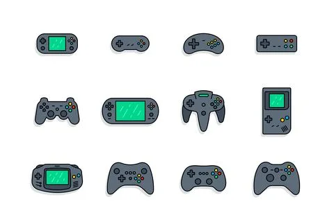 Game Console Stock Illustration