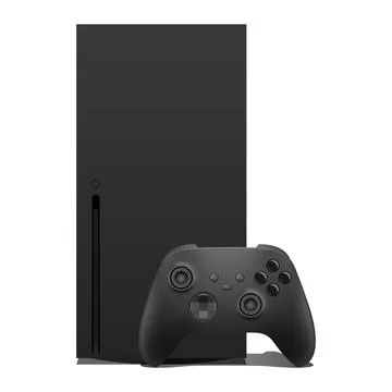 Game Console with Joystick isolated on whte background, vector illustration Stock Illustration