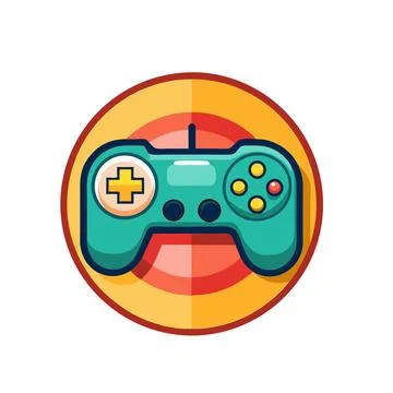Game Controller Cartoon Vector Icon Illustration Technology Object vector Stock Illustration