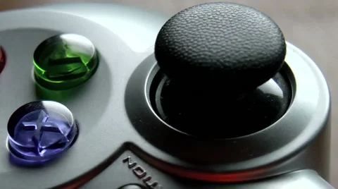 Game controller clousup Stock Footage 43037483