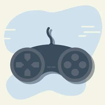 Game controller design vector illsutration. Gaming concept Stock Illustration