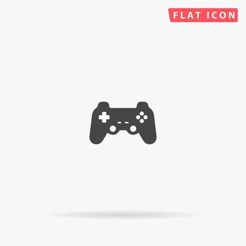 Game Controller flat vector icon Stock Illustration