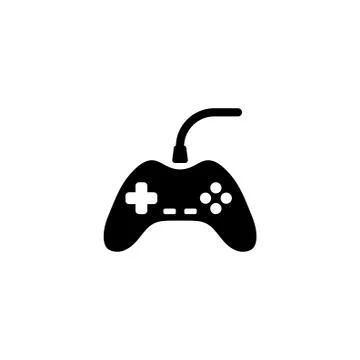 Game Controller, Gamepad, Joystick Flat Vector Icon Stock Illustration
