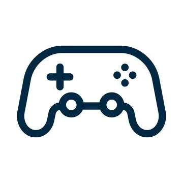Game controller. Gameplay. Video game. Vector. Stock Illustration
