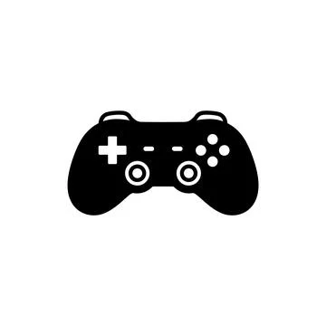 Game Controller Gaming Daily Routine Icon Stock Illustration