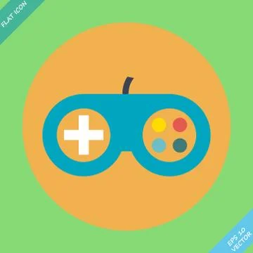 Game controller icon - vector illustration 스톡 일러스트