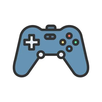 Game Controller icon vector image. 스톡 일러스트