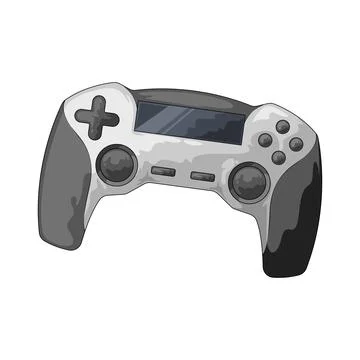 Game Controller illustration Illustrazione stock