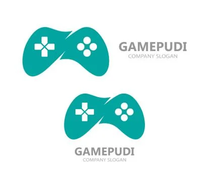 Game controller logo template. Joystick icon Stock Illustration