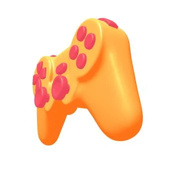 Game controller or gamepad for videogames. Stock Illustration