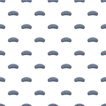 Game controller pattern creating retro video gaming background Stock Illustration