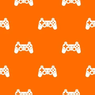 Game controller pattern seamless 스톡 일러스트