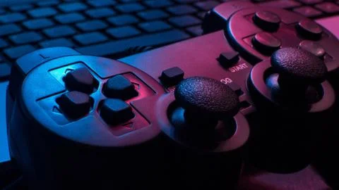 Game controller Stock Photos