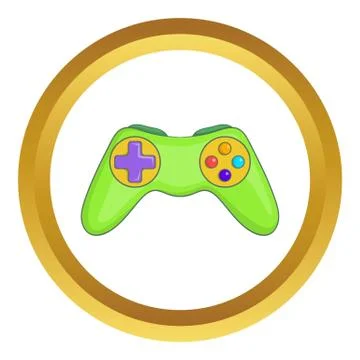 Game controller vector icon 스톡 일러스트