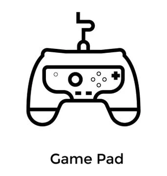 Game Controller Vector Illustrazione stock