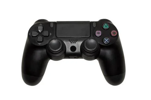 Game controller on white background Stock Photos