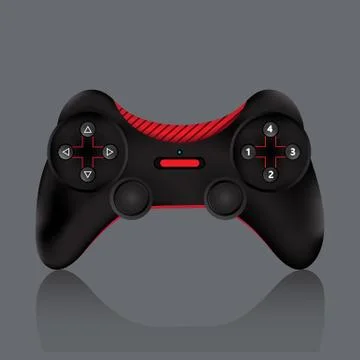 Game Controllers Stock Illustration