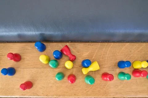 Game counters Stock Photos