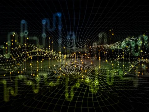 Game of Data Transfers Stock Illustration