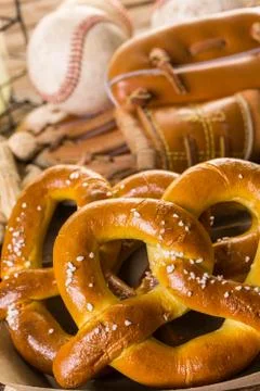 Game Day Snacks Stock Photos