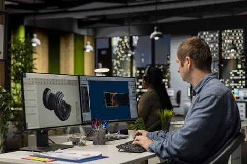 Game developer creates Mars based virtual station using AI tools Stock Photos
