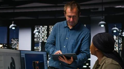 Game developers leverages AI chatbot and software to create Mars environment Stockfoto's