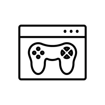 Game Developing Icon Set Video Game Creation Illustrations for Software and.. 스톡 일러스트