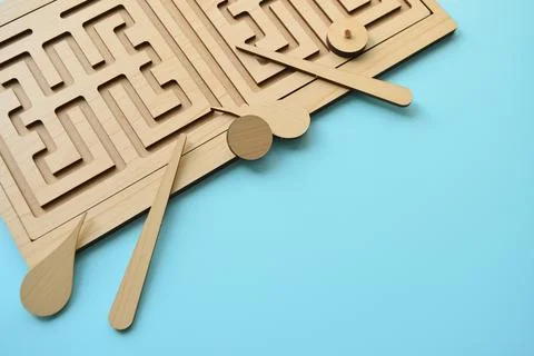 Game for developing logical thinking and brainstorming skills Stock Photos