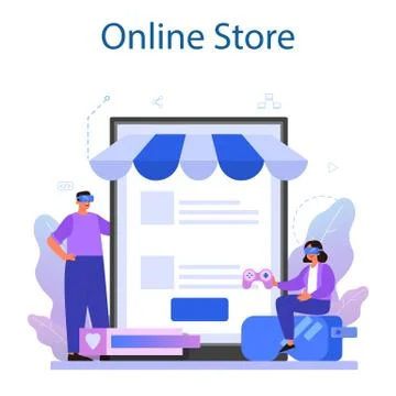 Game development online service or platform. Creative process Stock Illustration