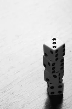 Game Dice Stock Photos