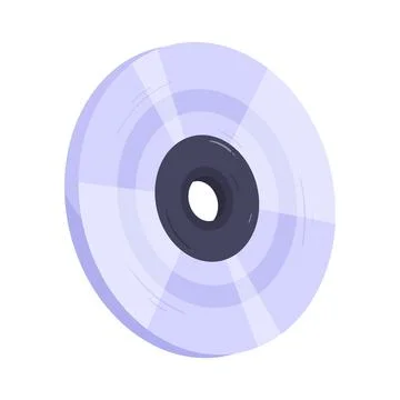 Game disc Stock Illustration