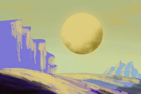 Game enviroment background Stock Illustration