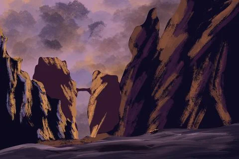 Game enviroment background Stock Illustration